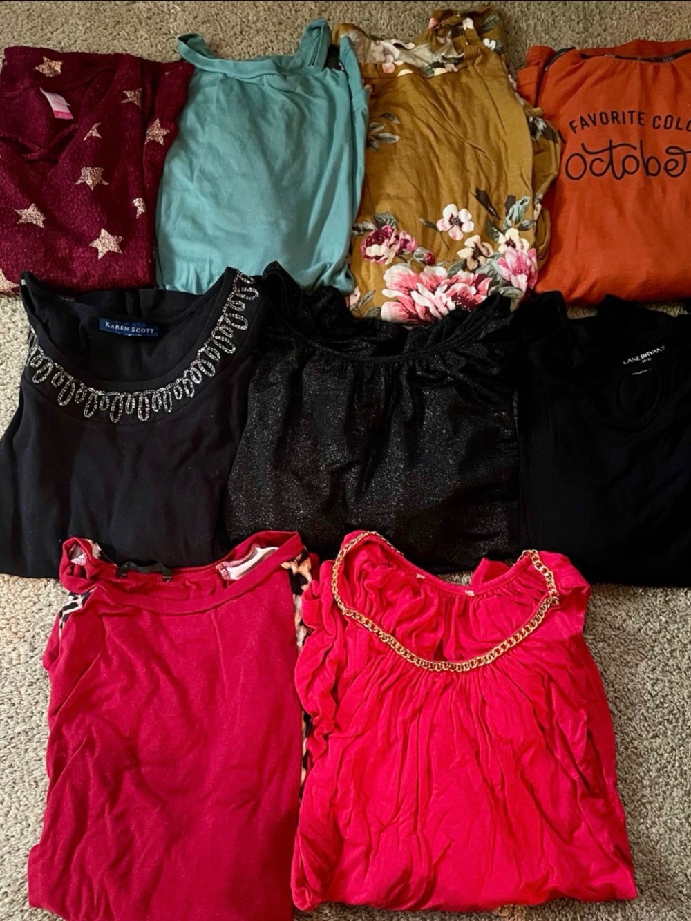 Women’s Long Sleeve shirts Bundle size 2XL